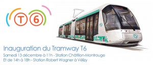 Inauguration Tramway T6