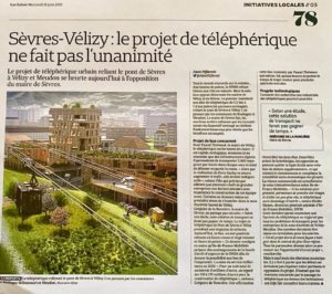 Projet Téléphérique Sèvres - Vélizy